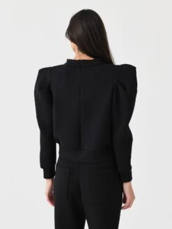 Hunter Bell Women's Teddy Sweatshirt -ST.BERNARD Clothing 24FAT12OnyxxONYXxAlt3 139686133