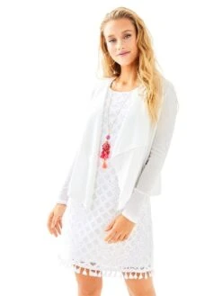 Lilly Pulitzer Maleta Cardigan -ST.BERNARD Clothing 30297 resortwhite 8c6a8ca7 6dd1 413a 99fe 447efe68bbb6