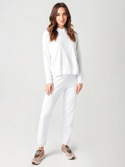 Stateside Women's Sherpa Raglan Hoodie 7 Stateside Women's Sherpa Raglan Hoodie -ST.BERNARD Clothing 336 3617xWHITExAlt3 22723344