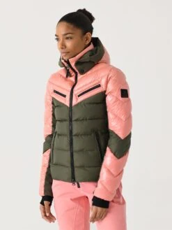 BOGNER FIRE+ICE Bogner Fire + Ice Women's Farina Ski Jacket -ST.BERNARD Clothing 3458 9140x505STRAWBERRYICExAlt2 146351765