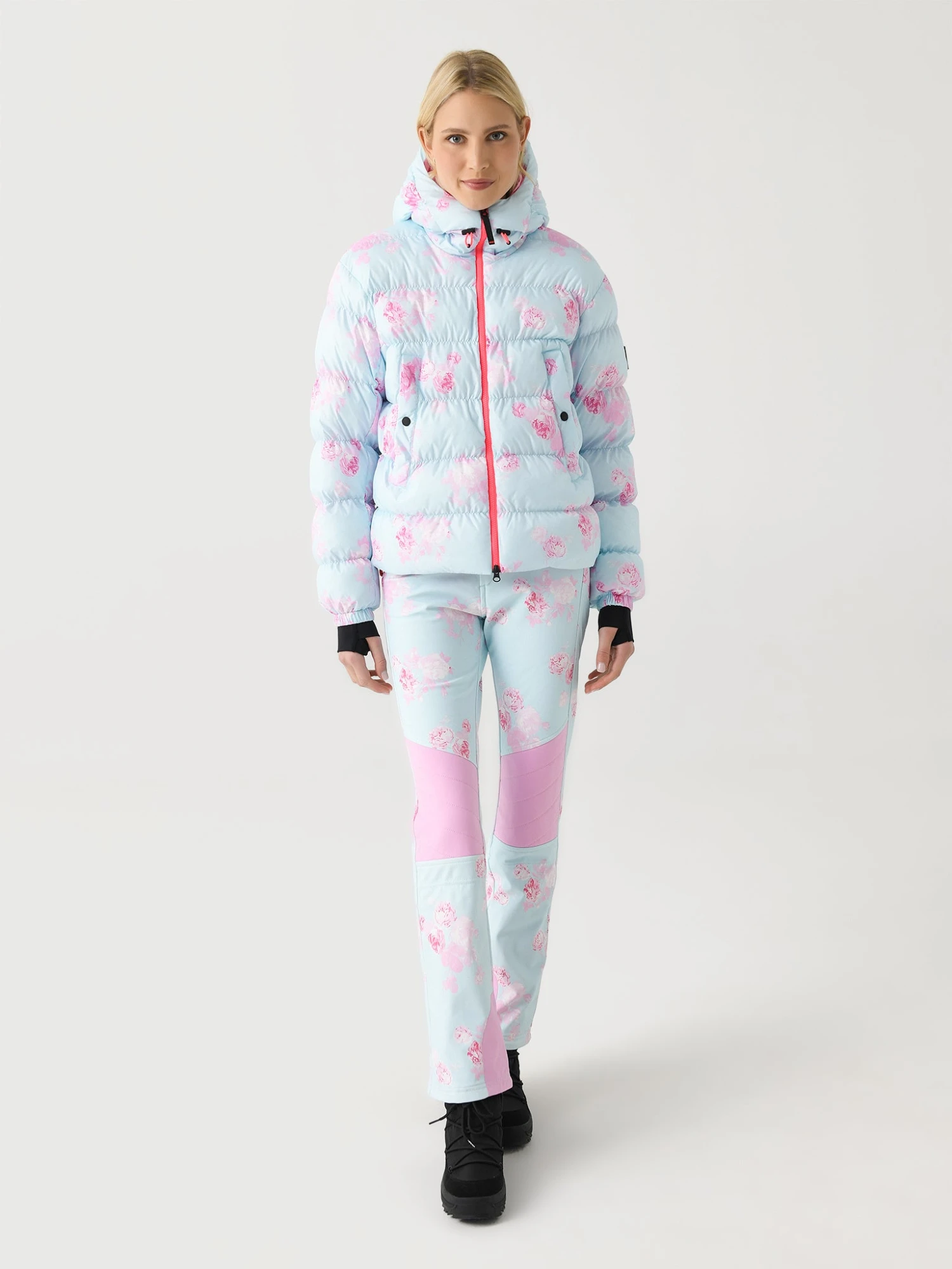 BOGNER FIRE+ICE Bogner Fire + Ice X LoveShackFancy Women's Rosetta Ski Jacket 2 BOGNER FIRE+ICE Bogner Fire + Ice X LoveShackFancy Women's Rosetta Ski Jacket - Image 2