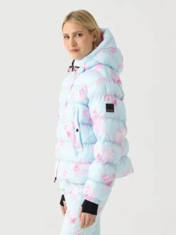 BOGNER FIRE+ICE Bogner Fire + Ice X LoveShackFancy Women's Rosetta Ski Jacket 12 BOGNER FIRE+ICE Bogner Fire + Ice X LoveShackFancy Women's Rosetta Ski Jacket -ST.BERNARD Clothing 3463 x342POWDERBLUExAlt2 147737590