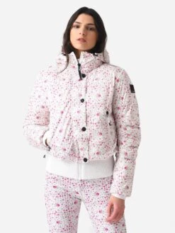 BOGNER FIRE+ICE Bogner Fire + Ice LoveShackFancy Women's Sella-D Jacket -ST.BERNARD Clothing 3478 x630PINKDIAMONDxAlt2 85855151