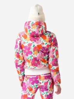 BOGNER FIRE+ICE Bogner Fire + Ice LoveShackFancy Women's Sella-D Jacket -ST.BERNARD Clothing 3478 x636MAGENTADISCOLIGHTxAlt4 85855236