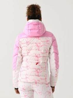 BOGNER FIRE+ICE Bogner Fire + Ice X LoveShackFancy Women's Farina Ski Jacket -ST.BERNARD Clothing 3486 x686MAGENTAGLOWxAlt3 147648647