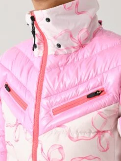 BOGNER FIRE+ICE Bogner Fire + Ice X LoveShackFancy Women's Farina Ski Jacket -ST.BERNARD Clothing 3486 x686MAGENTAGLOWxAlt5 147648650
