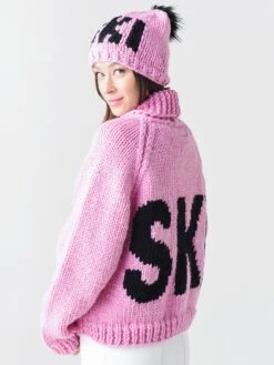 Gogo Women's Short SKI Cardigan -ST.BERNARD Clothing 3800 CSCxBUBBLEGUMxAlt2 49246882