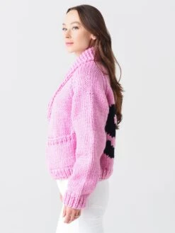 Gogo Women's Short SKI Cardigan -ST.BERNARD Clothing 3800 CSCxBUBBLEGUMxAlt2 50779777