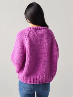 Gogo Women's Heart Pullover Sweater 12 Gogo Women's Heart Pullover Sweater -ST.BERNARD Clothing 4800 HPxORCHIDxAlt2 20193088