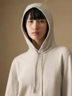 Frauenschuh Women's Solea Cashmere Hoodie -ST.BERNARD Clothing 489552x100BEIGExAlt2 128209830