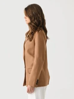 Vanessa Bruno Women's Damarys Jacket -ST.BERNARD Clothing 4HVA31 V02710xCARAMELxAlt2 145067034