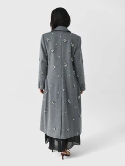 Simkhai Women's Gianni Coat -ST.BERNARD Clothing 525 7000 WLxHEATHERGREYxAlt2 171129640