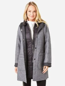 Frauenschuh Women's Olivia Wool Double Coat -ST.BERNARD Clothing 565482xCLIFFxAlt2 119140147