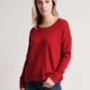 Hem & Thread Seam Detail Sweater