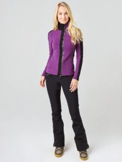 Frauenschuh Women's Leila Ski Fleece Jacket 26 Frauenschuh Women's Leila Ski Fleece Jacket -ST.BERNARD Clothing 578448xPURPLERAINCOLORxAlt1 3342340