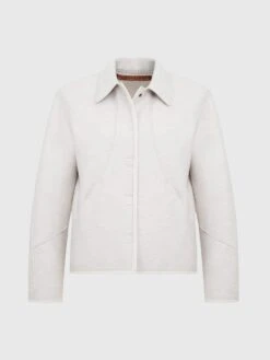 Frauenschuh Women's Violet Wool Jacket -ST.BERNARD Clothing 639129x2350SANDSTONExPrimary 155690260