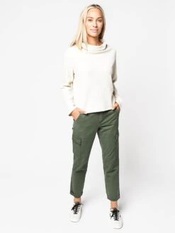 G/1 Market Place Clothing Women’s Cargo Pant -ST.BERNARD Clothing 649 ARMYalt3