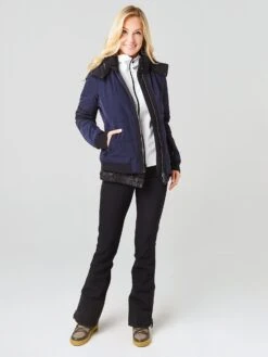Frauenschuh Women's Lizzy Ski Jacket -ST.BERNARD Clothing 676329xMIDNIGHTxAlt4 3342902