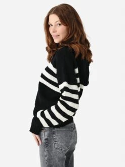 Ciao Lucia Women's Tiago Hoodie -ST.BERNARD Clothing 70047064BLKxBLACKxAlt2 117506326