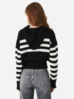 Ciao Lucia Women's Tiago Hoodie -ST.BERNARD Clothing 70047064BLKxBLACKxAlt3 117506327