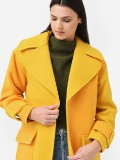 Alemais Women's Roberto Patchwork Coat -ST.BERNARD Clothing 722JxMELONxPrimary 77118304 7588bd96 75ce 4bd0 85c7 1418936aab95