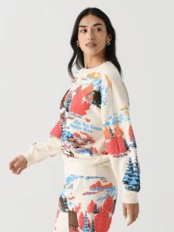 Mother Women's The Drop Square Sweatshirt -ST.BERNARD Clothing 8227 760xCABINFEVERxAlt2 145731451