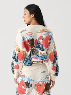 Mother Women's The Drop Square Sweatshirt -ST.BERNARD Clothing 8227 760xCABINFEVERxAlt3 145731452