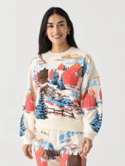 Mother Women's The Drop Square Sweatshirt