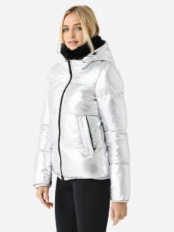 Head Sportswear Women's Legacy Leather Jacket -ST.BERNARD Clothing 824533xSILVERxAlt2 114029281