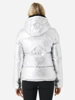 Head Sportswear Women's Legacy Leather Jacket -ST.BERNARD Clothing 824533xSILVERxAlt3 114029282