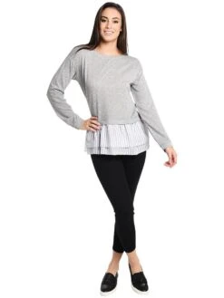 J Brand Women's 835 Mid Rise Capri -ST.BERNARD Clothing 835i524 vanityalt3