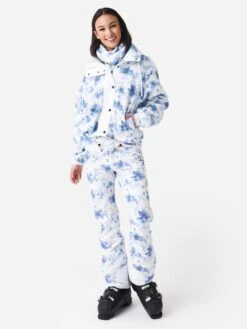 BOGNER FIRE+ICE Bogner Fire + Ice X LoveShackFancy Women's Ninetta Fleece Jacket -ST.BERNARD Clothing 8466x335STRONGCURRENTxAlt3 87774352