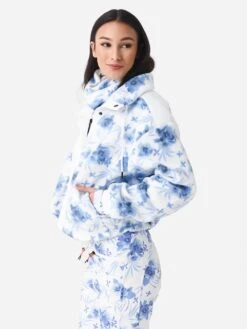 BOGNER FIRE+ICE Bogner Fire + Ice X LoveShackFancy Women's Ninetta Fleece Jacket -ST.BERNARD Clothing 8466x335STRONGCURRENTxAlt4 87774348