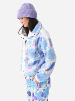 BOGNER FIRE+ICE Bogner Fire + Ice X LoveShackFancy Women's Ninetta Fleece Jacket -ST.BERNARD Clothing 8466x344RAINDANCExAlt4 87774420