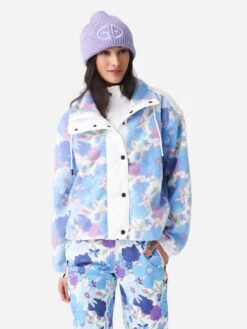 BOGNER FIRE+ICE Bogner Fire + Ice X LoveShackFancy Women's Ninetta Fleece Jacket -ST.BERNARD Clothing 8466x344RAINDANCExPrimary 87774459