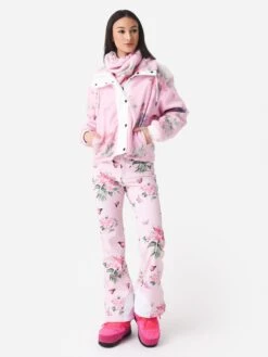 BOGNER FIRE+ICE Bogner Fire + Ice X LoveShackFancy Women's Ninetta Fleece Jacket -ST.BERNARD Clothing 8466x65ROSEMARYMUAVExAlt2 87774383