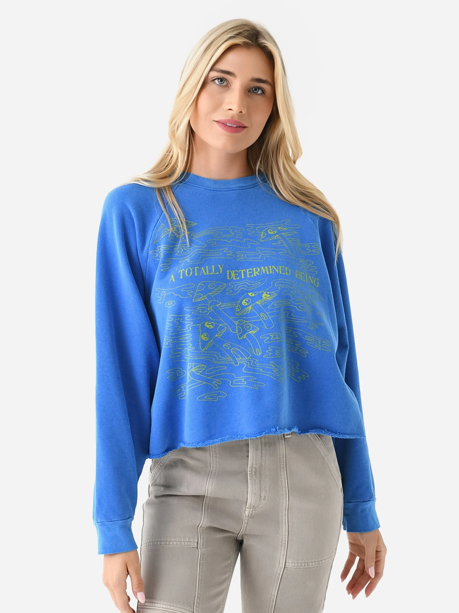 Mother Women's The Boost Crop Cut-Off 1 Mother Women's The Boost Crop Cut-Off