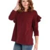 Current Elliot The Ruffle Sweatshirt