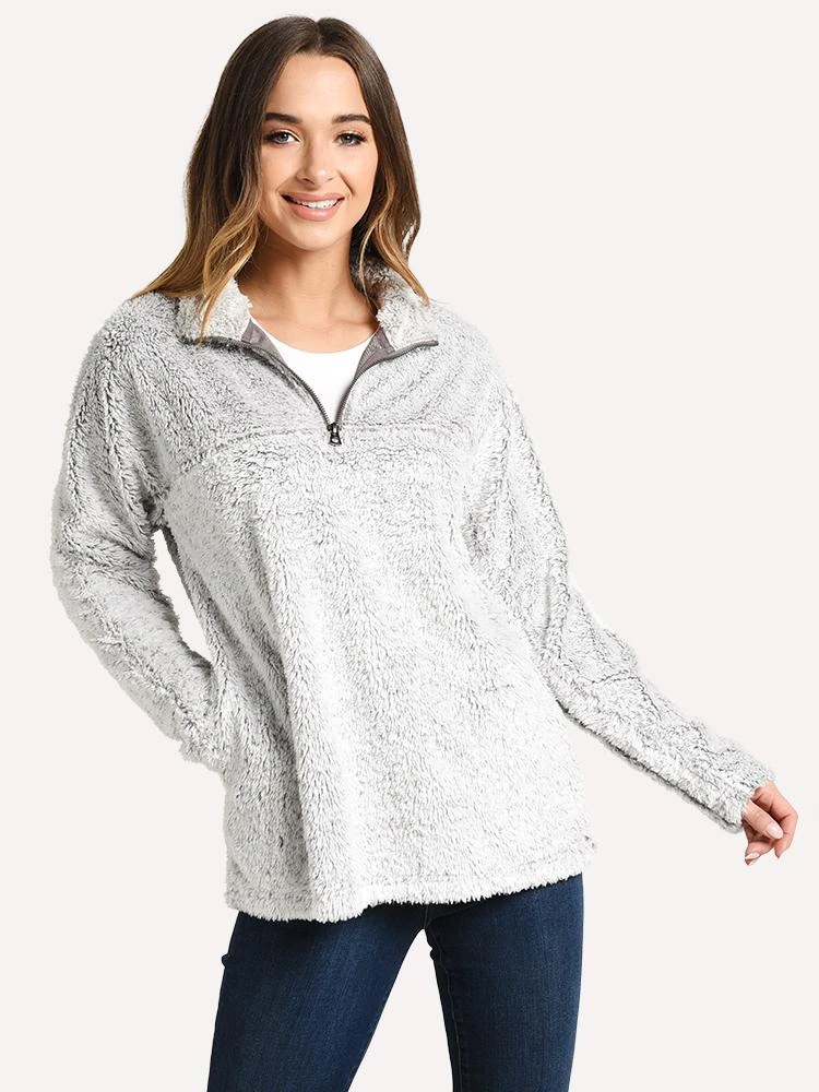 Dylan Women’s Vintage Shag Sherpa Pullover 1 Dylan Women’s Vintage Shag Sherpa Pullover