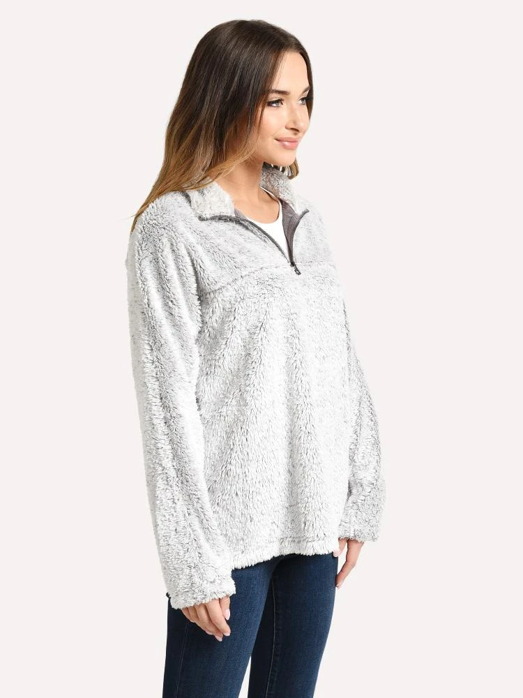 Dylan Women’s Vintage Shag Sherpa Pullover 2 Dylan Women’s Vintage Shag Sherpa Pullover - Image 2