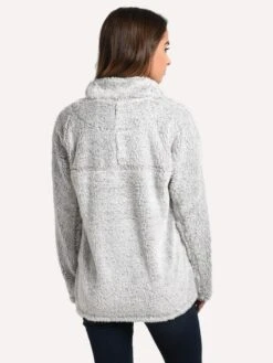 Dylan Women’s Vintage Shag Sherpa Pullover 6 Dylan Women’s Vintage Shag Sherpa Pullover -ST.BERNARD Clothing 91W61LVS OATMEALalt2