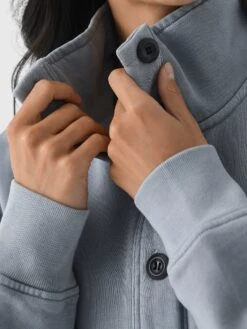 Citizens Of Humanity Women's Mirelle Funnel Neck Pullover 9 Citizens Of Humanity Women's Mirelle Funnel Neck Pullover -ST.BERNARD Clothing 9415B 3057xBLUEGREYxAlt4 162950402