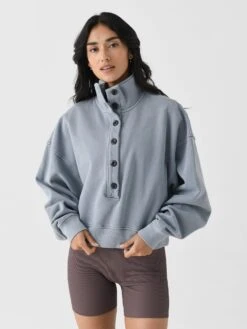 Citizens Of Humanity Women's Mirelle Funnel Neck Pullover