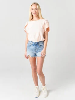 Agolde Jaden Hi Rise Cut Off Short -ST.BERNARD Clothing A038K 811xSURREALxAlt3