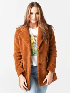 Soia & Kyo Women's Amelot Sherpa Coat