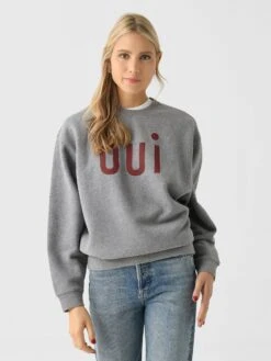 Clare V. Women's Oversized Sweatshirt