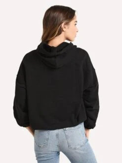 ATM Women's French Terry Sweatshirt 6 ATM Women's French Terry Sweatshirt -ST.BERNARD Clothing AW1346 EAA BLACKalt2