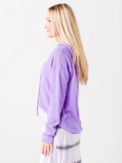 ATM Women's Cashmere Boho Pullover Hoodie -ST.BERNARD Clothing AW8518 ALxLILACxAlt2 47405855