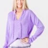 ATM Women's Cashmere Boho Pullover Hoodie