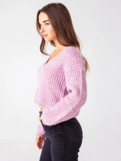 BB Dakota Women's Cardi All The Time Sweater 6 BB Dakota Women's Cardi All The Time Sweater -ST.BERNARD Clothing BL306022xROSEMAUVExAlt2 43524480
